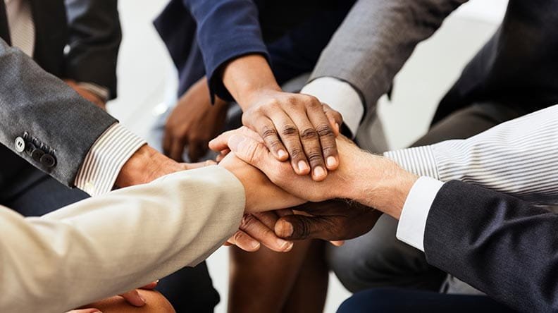 diverse hands